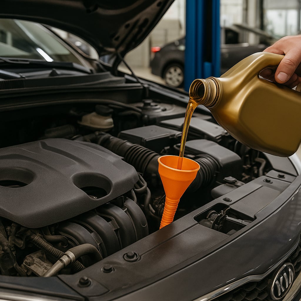 Замена масла в двигателе KIA, Hyundai, Mitsubishi: как не ошибиться с интервалом и выбором - иллюстрация к статье